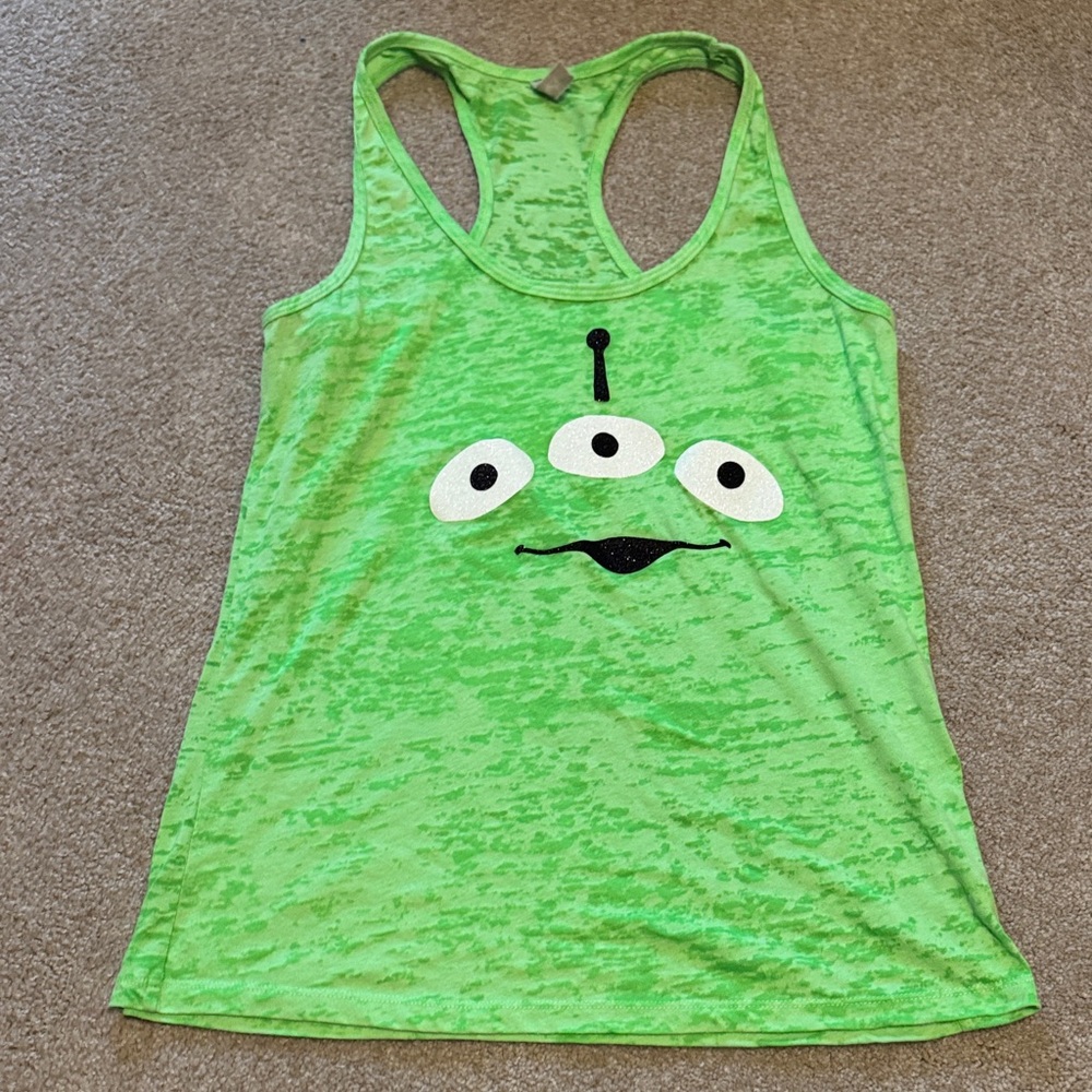Toy Story Alien Graphic Racerback Tank